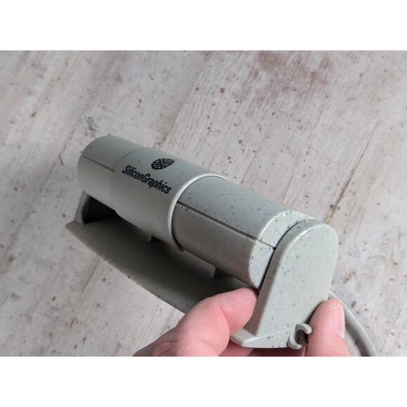 Vintage Silicon Graphics Web Camera Gray CMNB006C P/N 031-8737-xxx PARTS/REPAIR - Picture 4 of 11